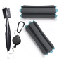 Pack of 2 Silo Golf Club Carrier, club holder with multiple color golf brush