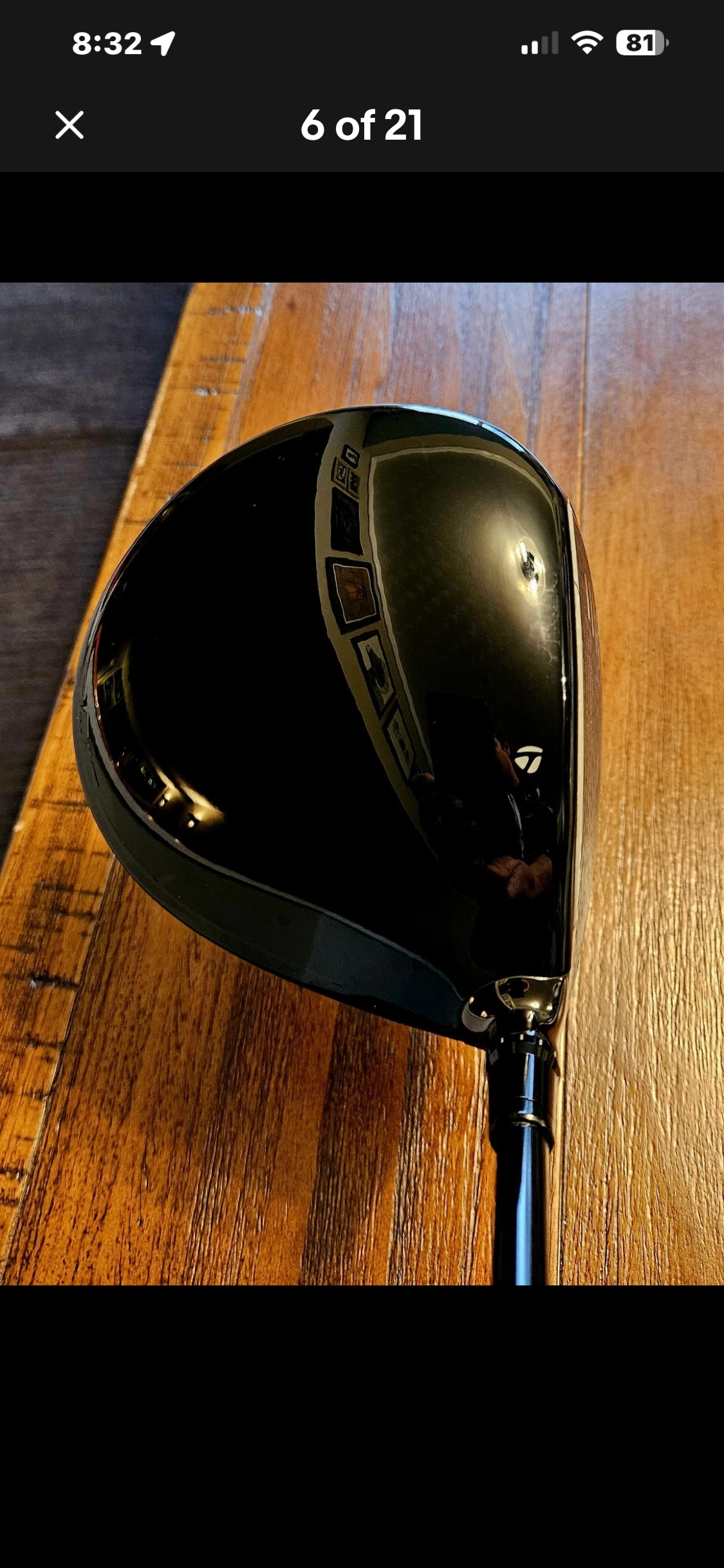 TaylorMade Qi10 Max 9° driver Stiff Flex LH