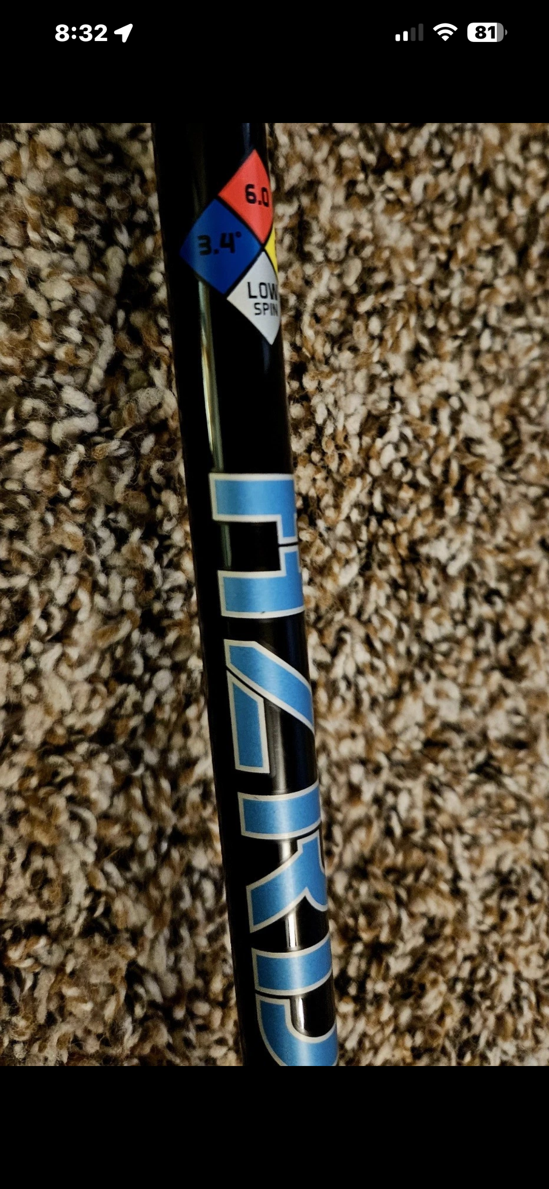 TaylorMade Qi10 Max 9° driver Stiff Flex LH