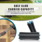 Pack of 2 Silo Golf Club Carrier, club holder with multiple color golf brush