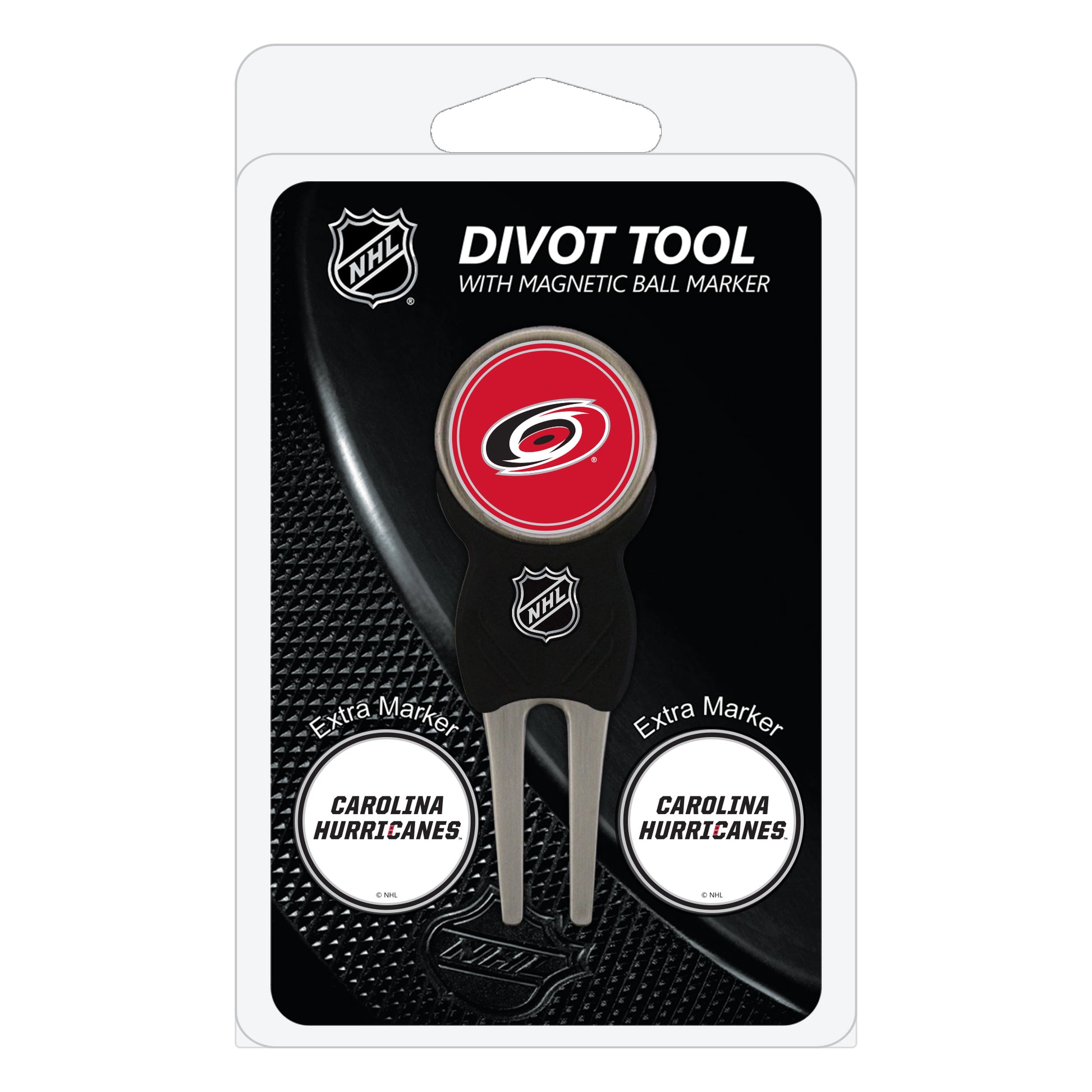 NHL custom golf divot tools - carolina hurricanes