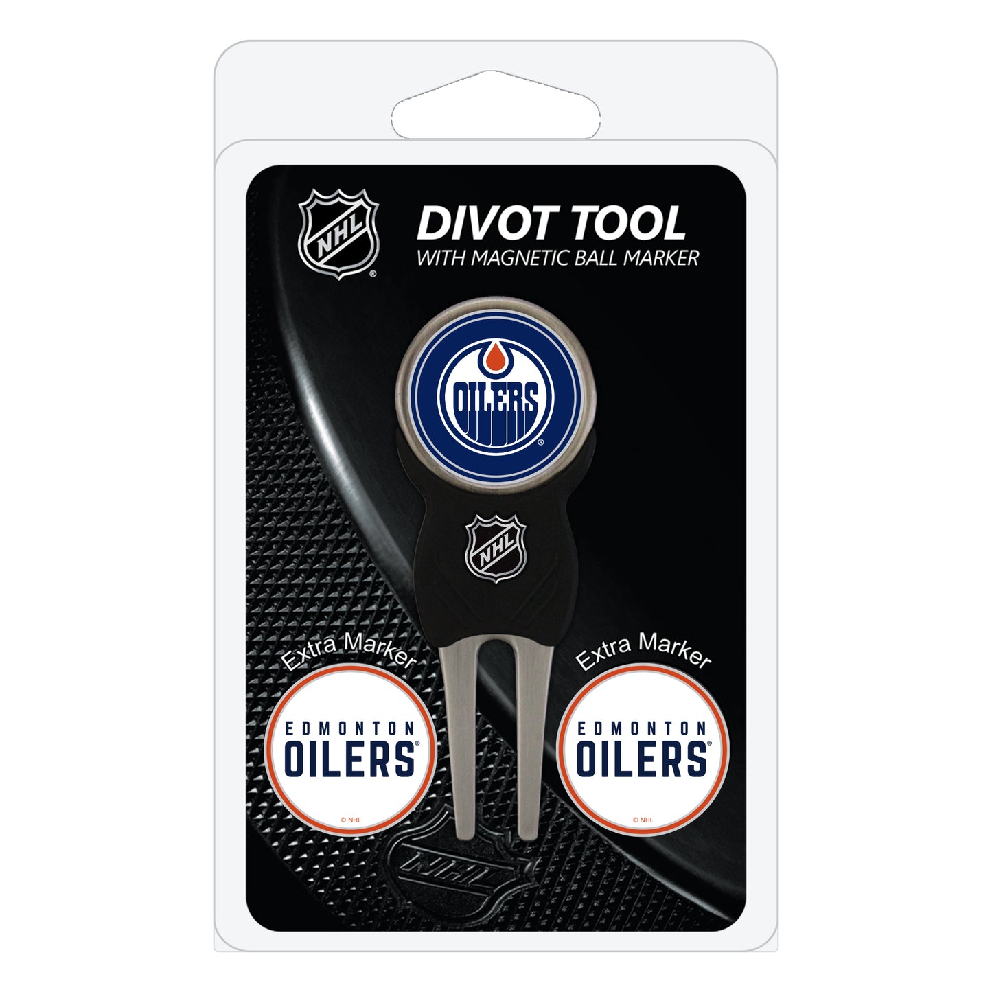 NHL custom golf divot tools - Edmonton Oilers