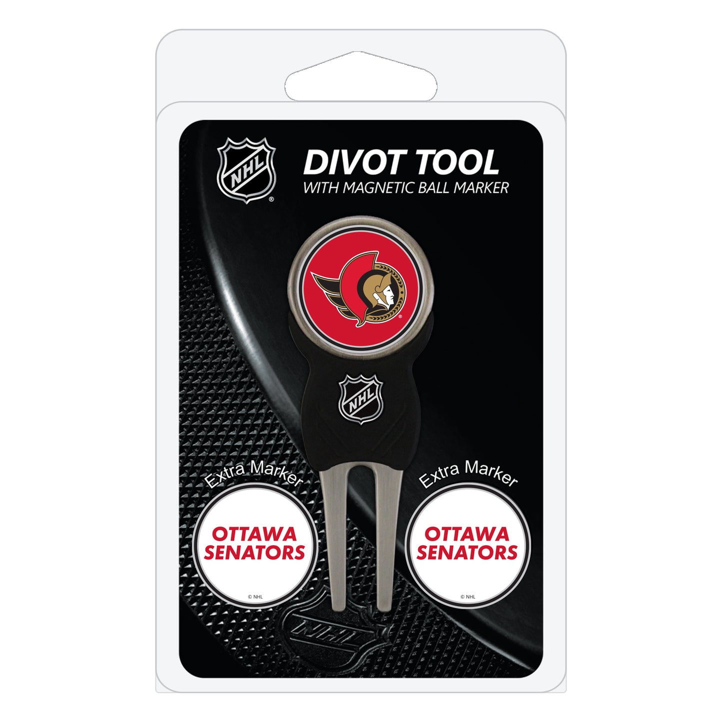 NHL custom golf divot tools - Ottawa Senators