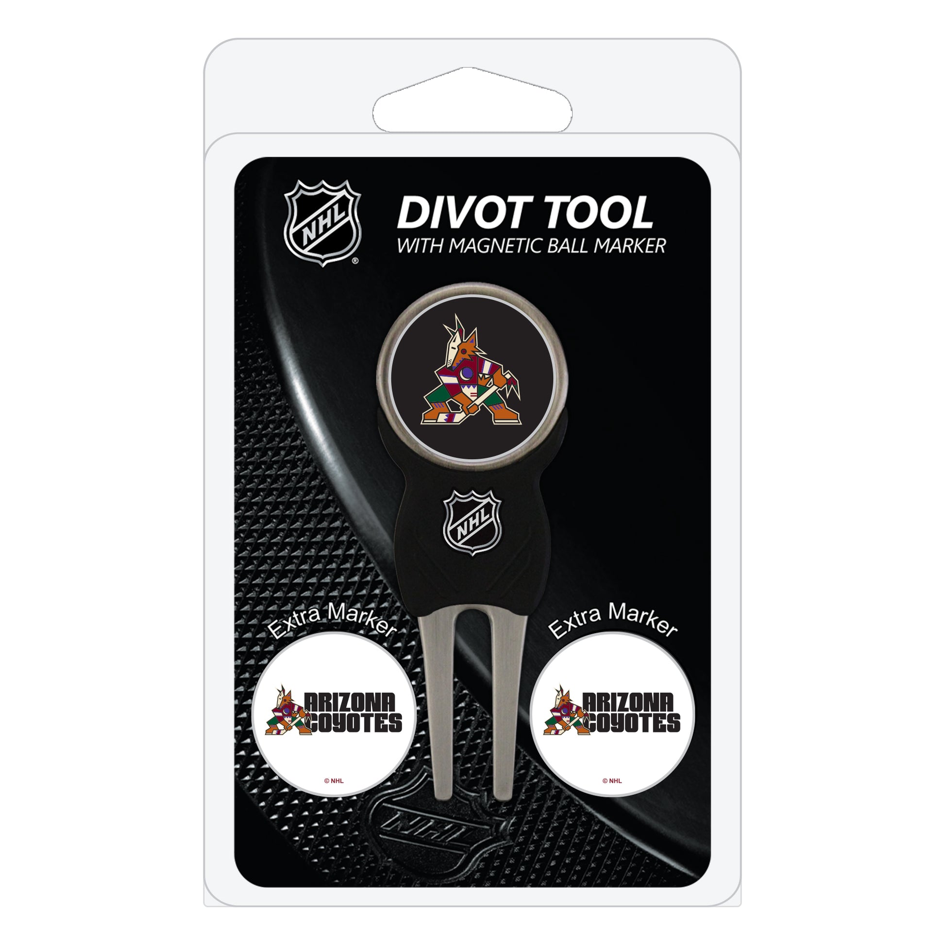 NHL custom golf divot tools - Arizona Coyotes