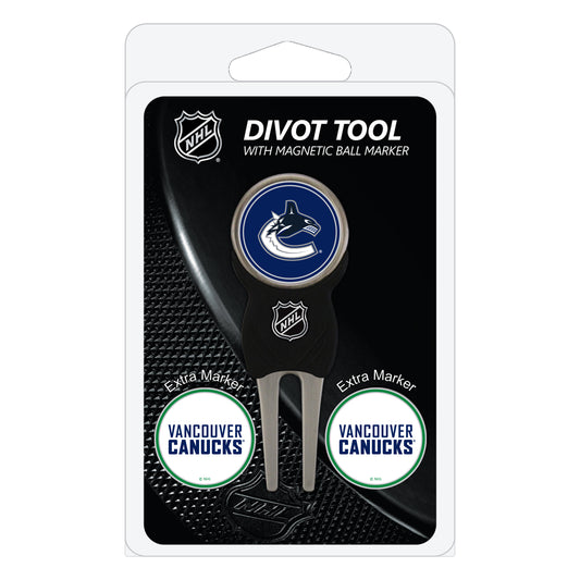 custom golf divot tools - vancouver canucks