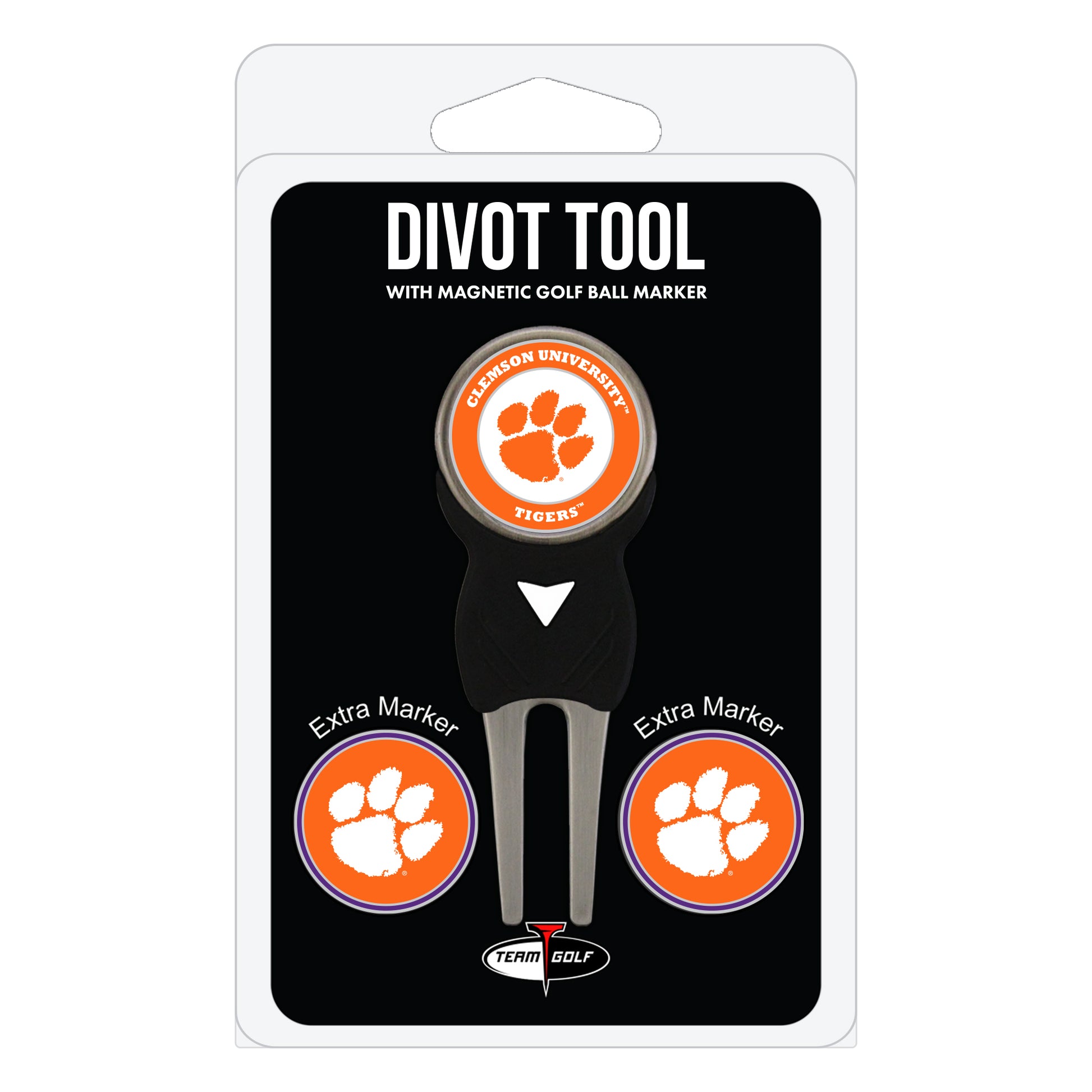 NCAA personalized golf divot tool - clemson tigers