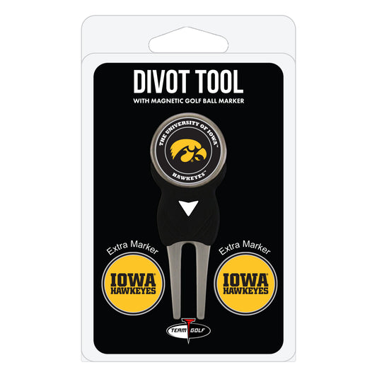 NCAA personalized golf divot tool - Iowa hawkeyes