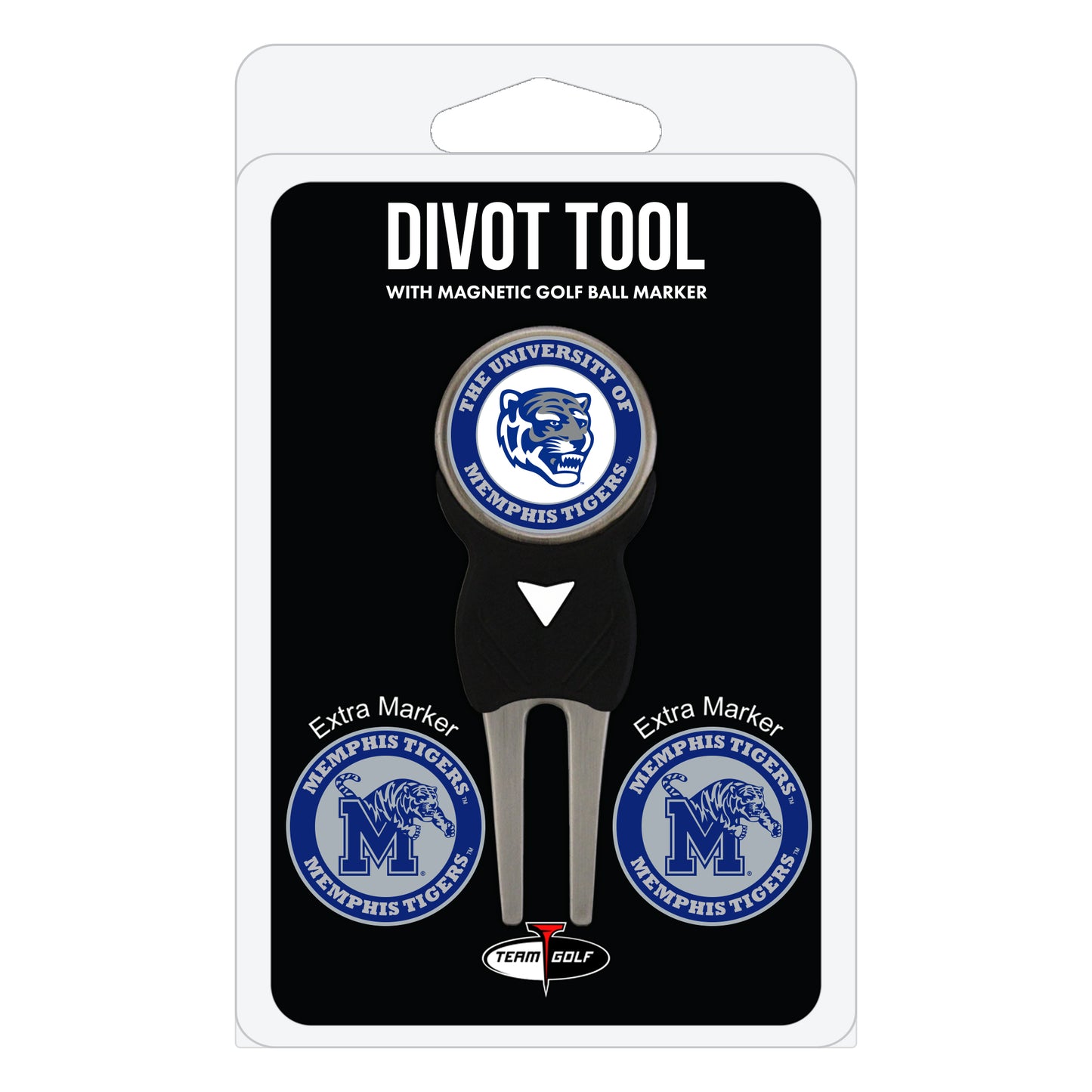 NCAA personalized golf divot tool - memphis tigers