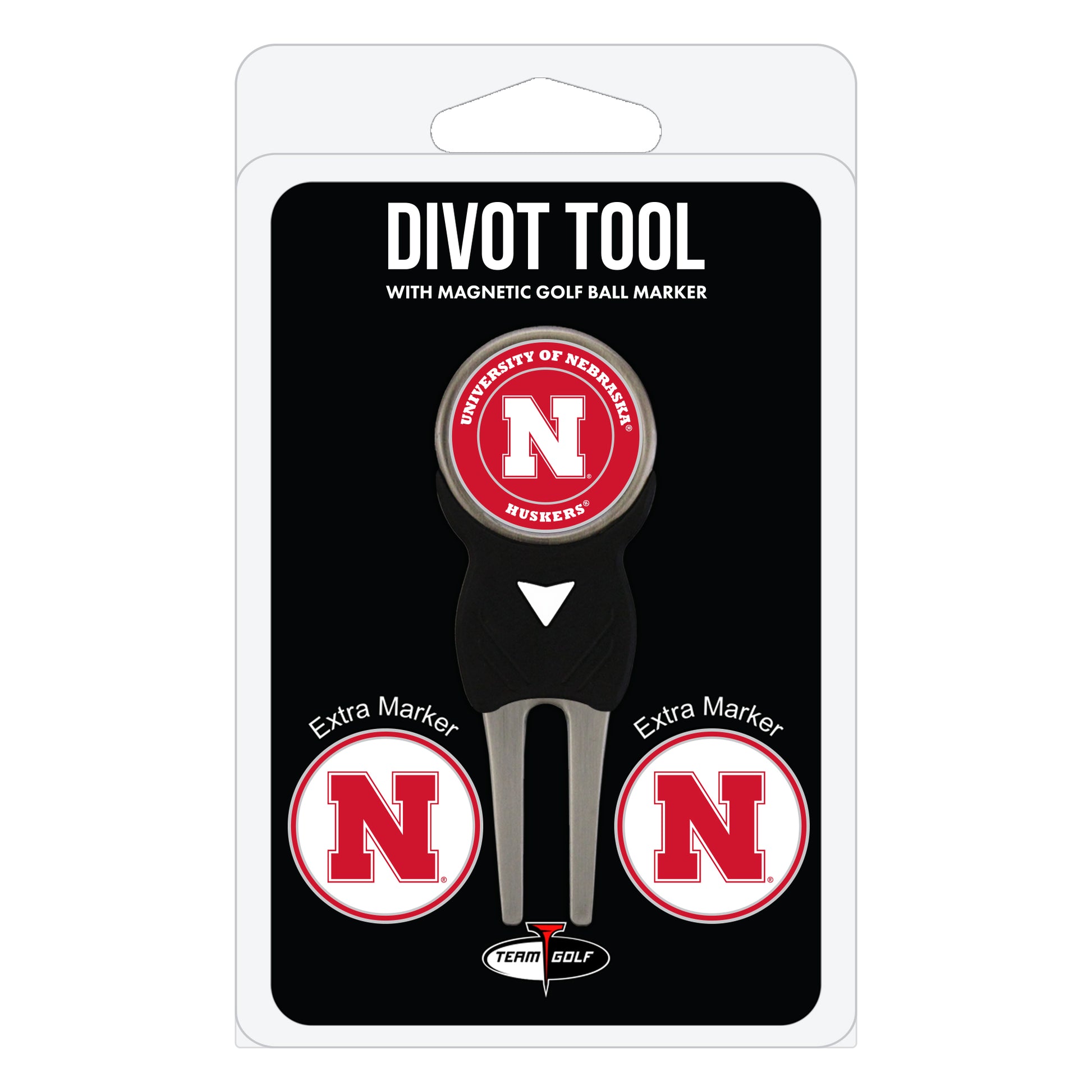 NCAA personalized golf divot tool - nebraska cornhuskers