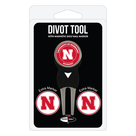 NCAA personalized golf divot tool - nebraska cornhuskers