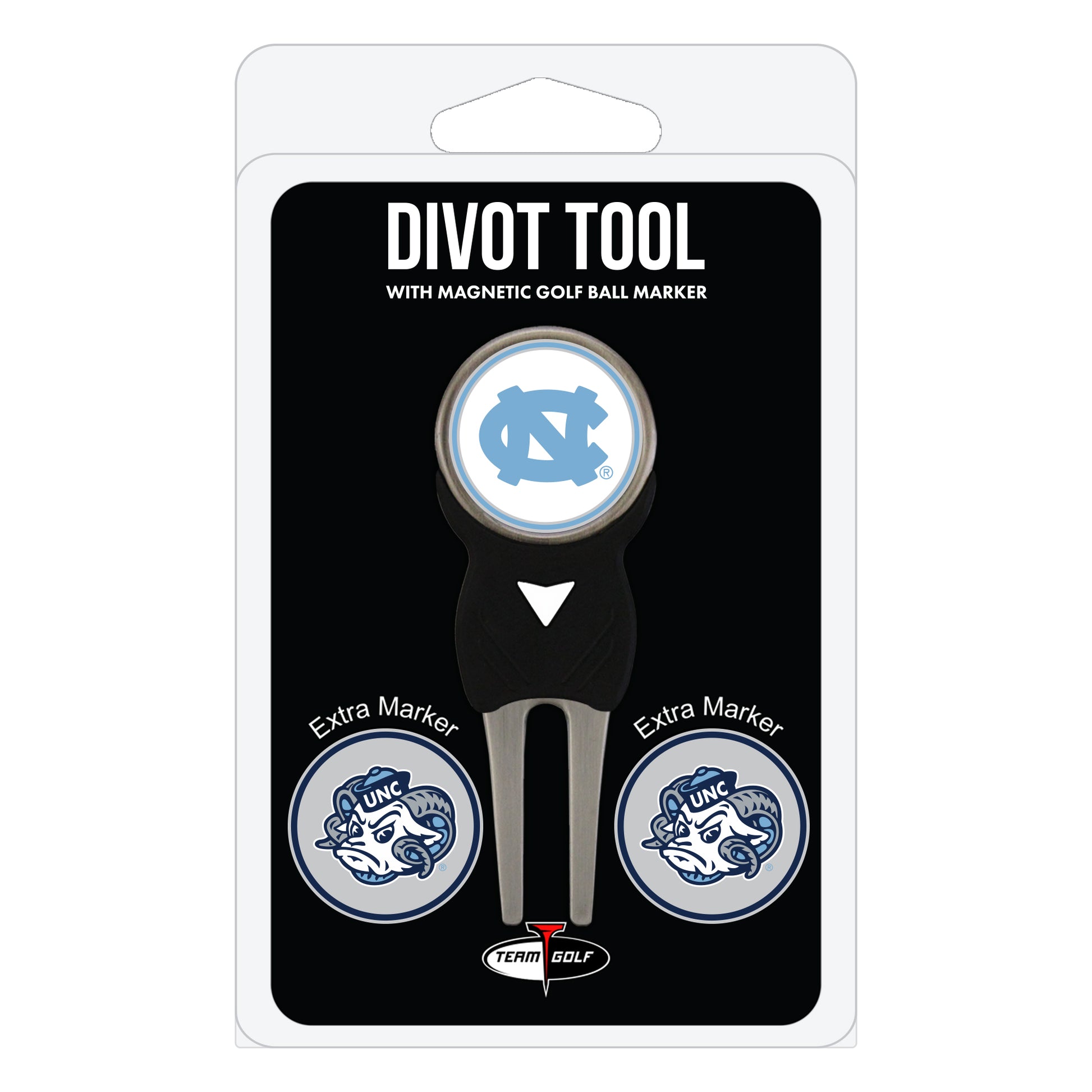 NCAA personalized golf divot tool - unc tar heels
