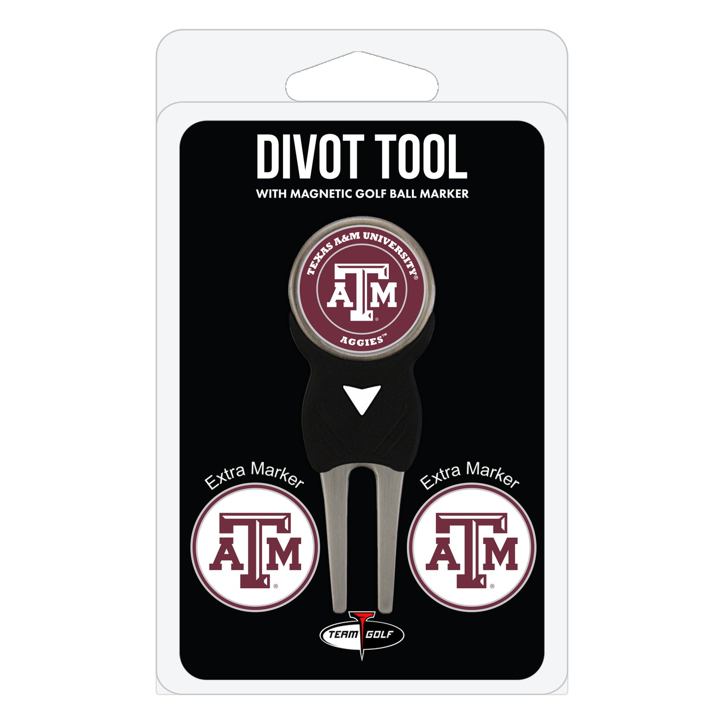 NCAA personalized golf divot tool - texas a&m aggies