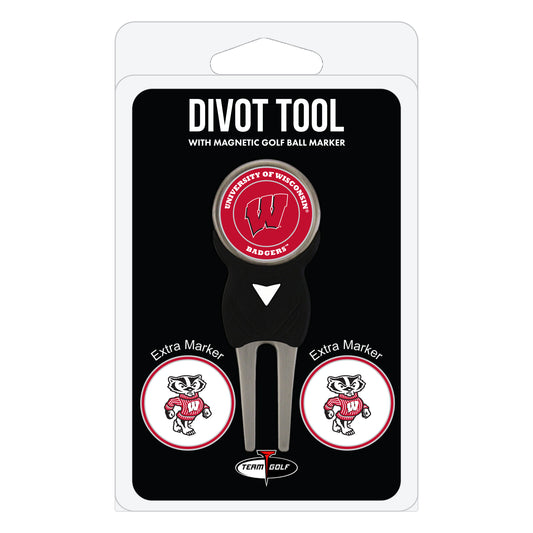 NCAA personalized golf divot tool - wisconsin badgers