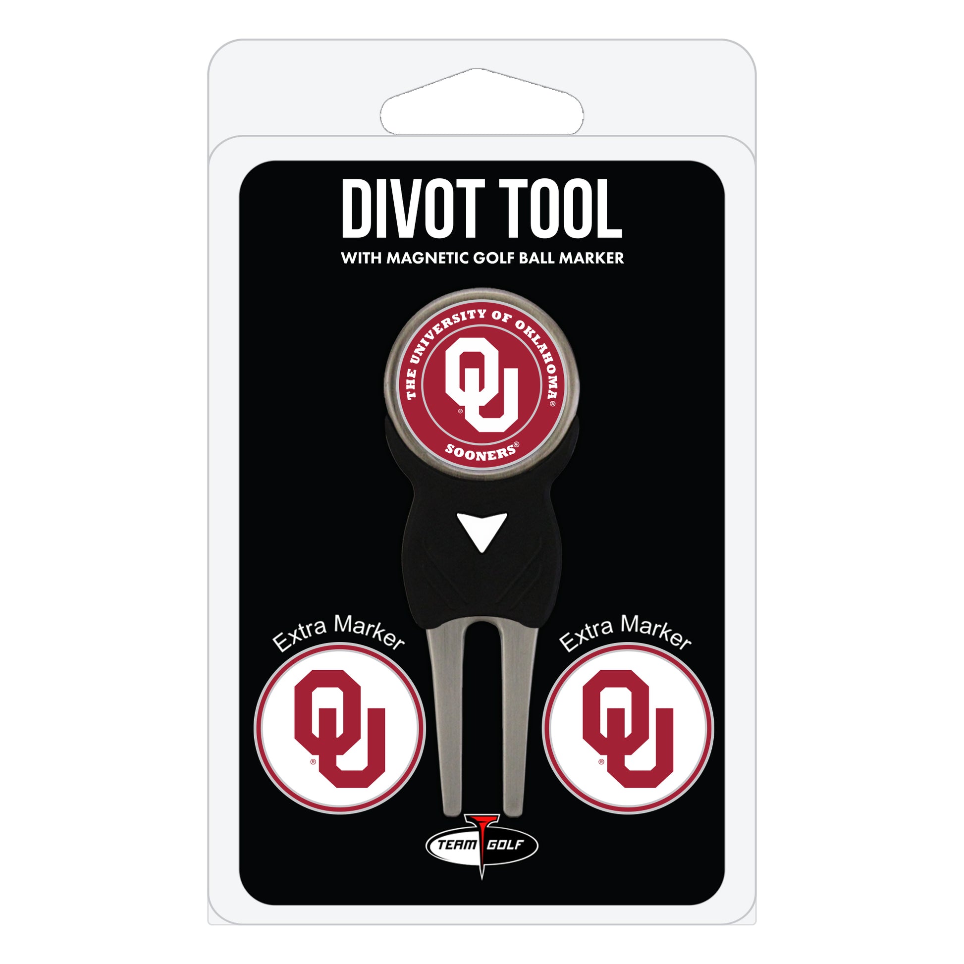 NCAA personalized golf divot tool - oklahoma sooners