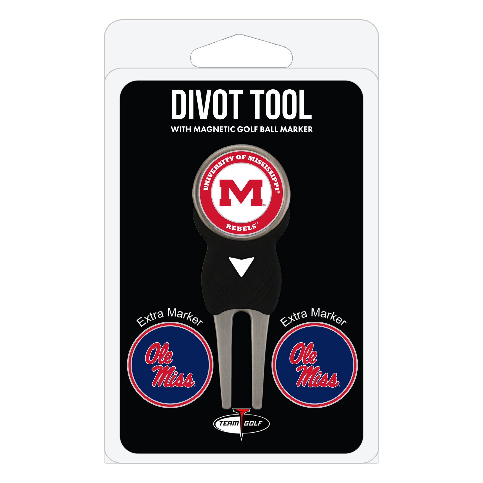 NCAA personalized golf divot tool - ole miss rebels