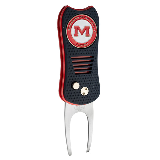 NCAA Switchblade Divot Repair Tool - Ole Miss Rebels