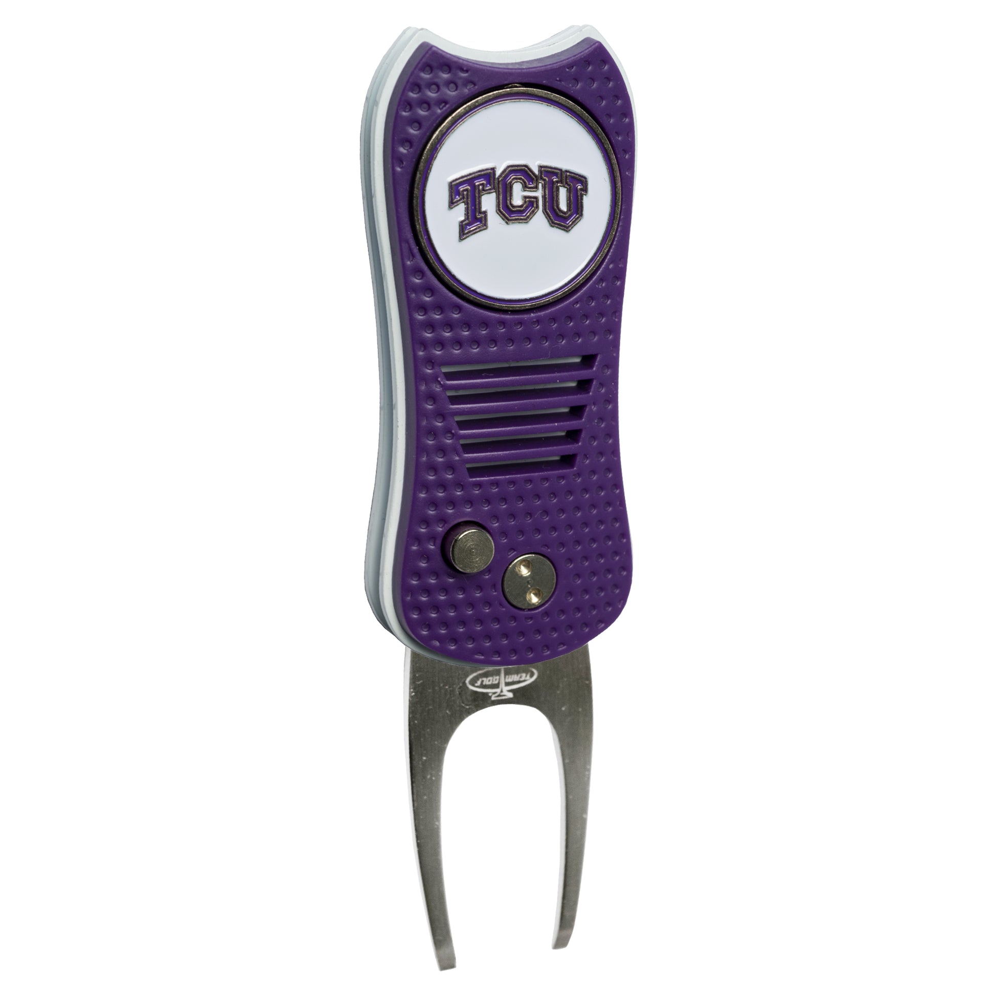 NCAA Switchblade Divot Repair Tool - TCU Horned Frogs