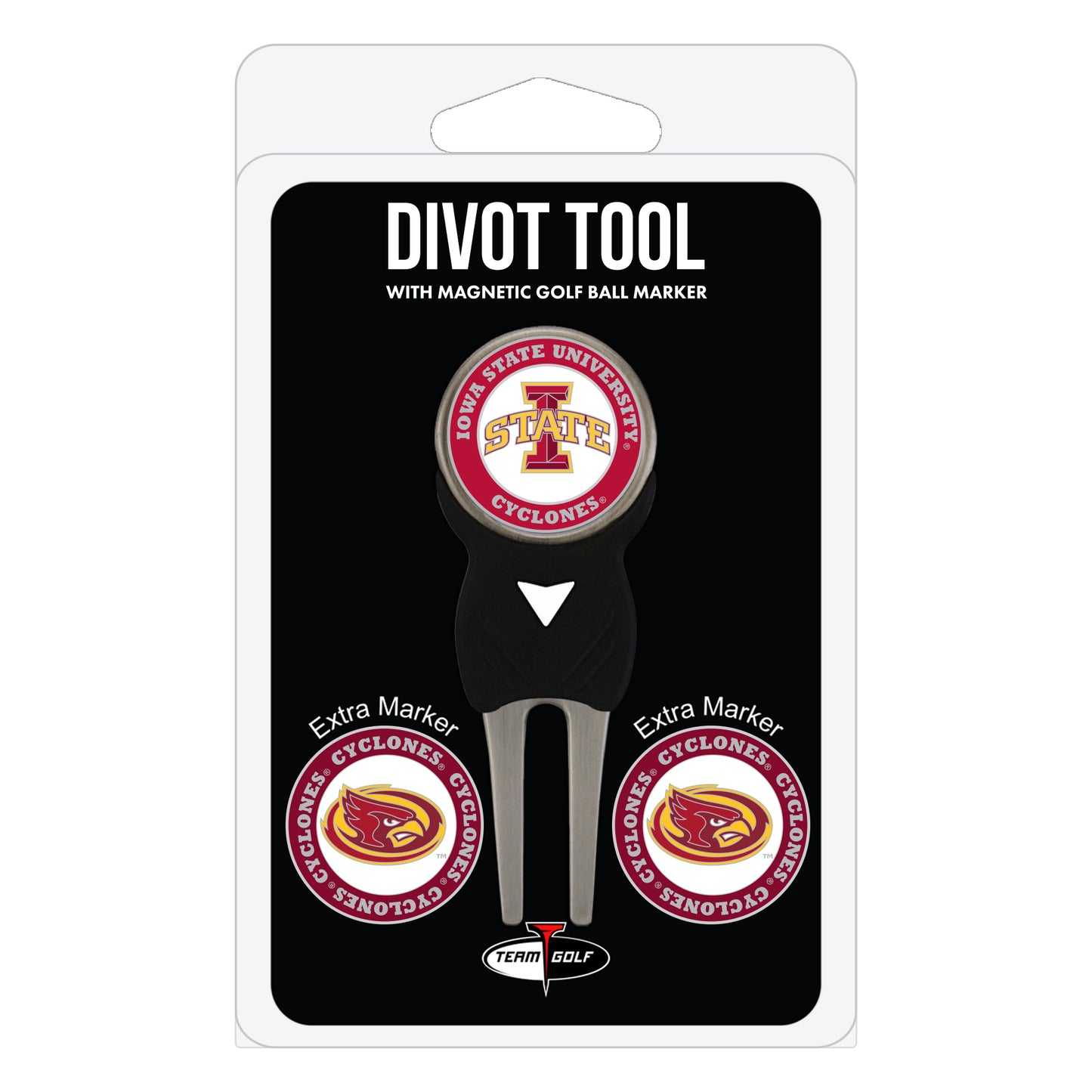 NCAA personalized golf divot tool - lowa state cyclones
