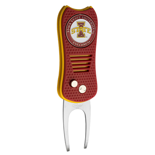 NCAA Switchblade Divot Repair Tool - Iowa State Cyclones