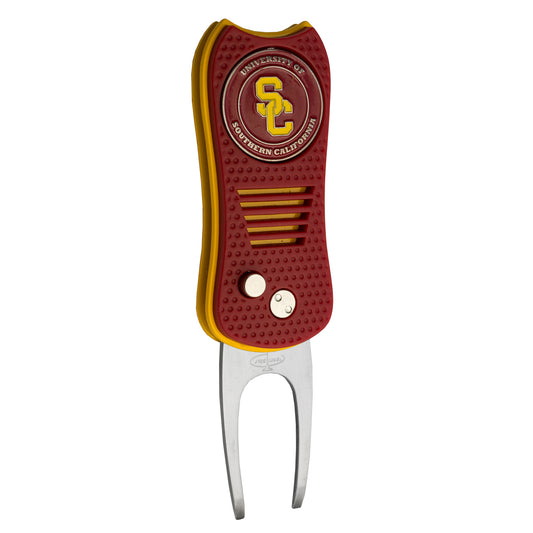 NCAA Switchblade Divot Repair Tool - USC Trojans