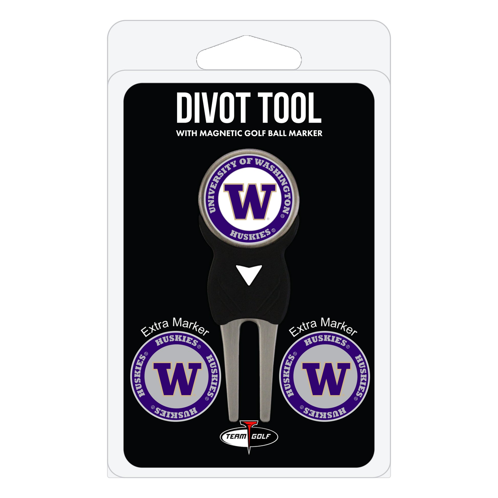 NCAA personalized golf divot tool - washington huskies