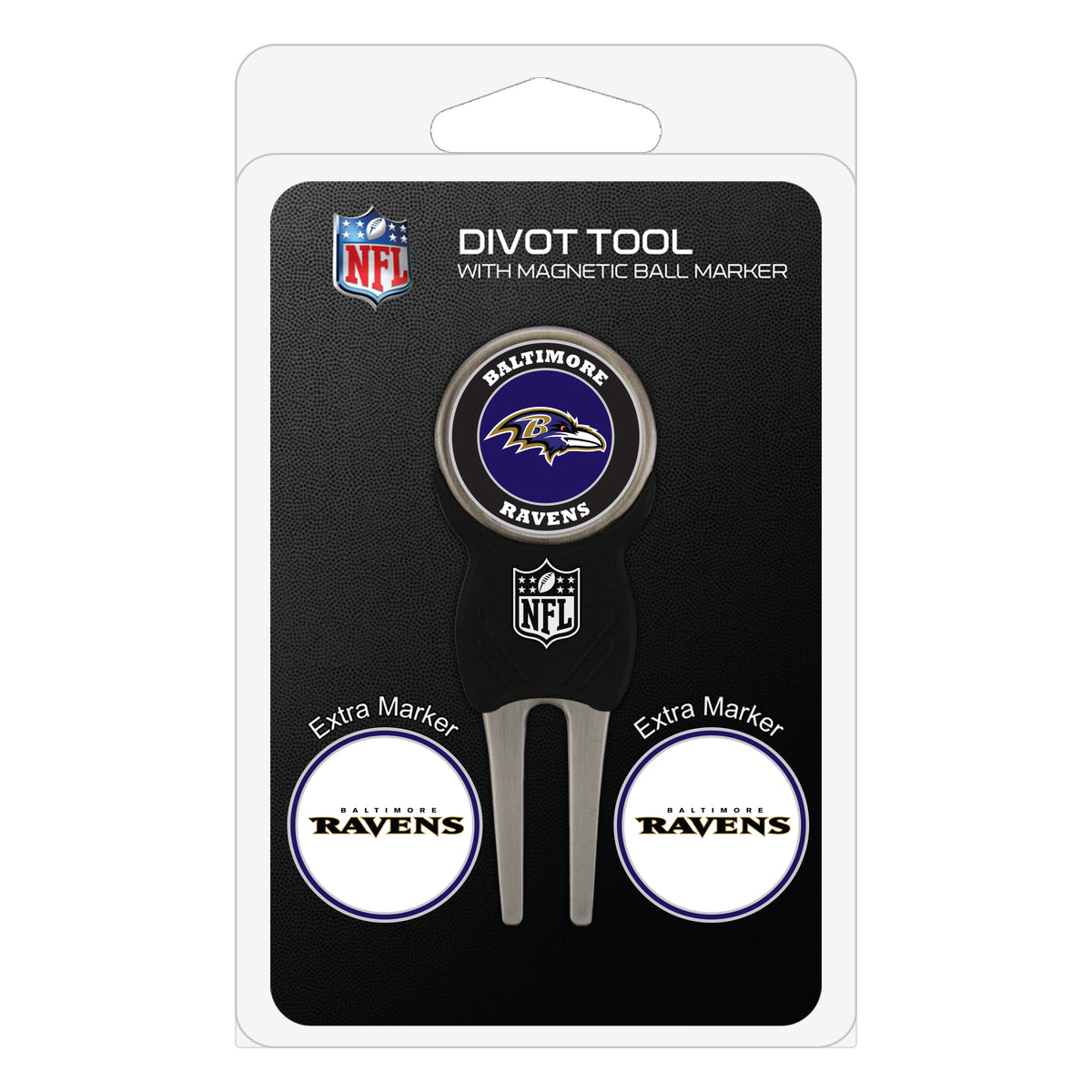 NFL Golf Divot Tool - Baltimore Ravens