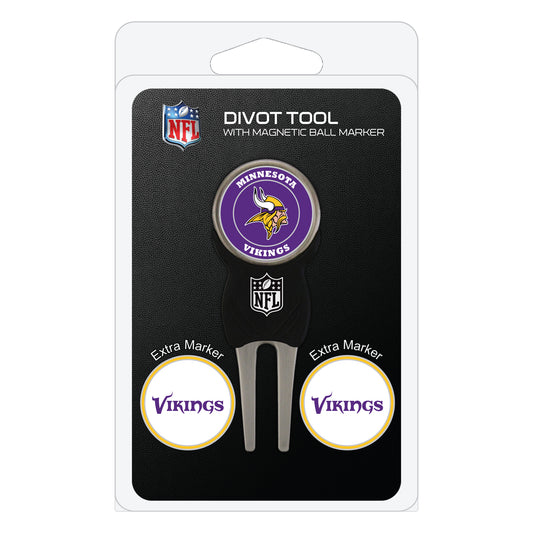 NFL Golf Divot Tool - Marker Minnesota Vikings