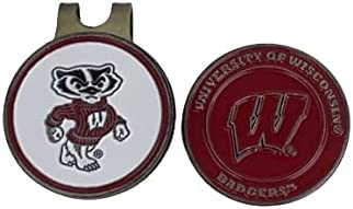 NCAA Golf Hat Clip (Wisconsin Badgers)