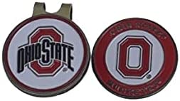 Premium Quality NCAA Golf Ball Marker Hat Clip (Ohio State Buckeyes)