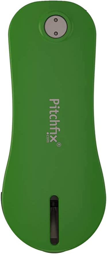 Pitchfix Solo Tin Set Includes Fusion 2.5 Divot Repair Tool with Removable Ball Marker (Green)