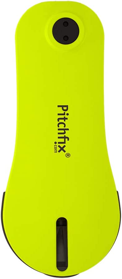 Pitchfix Switchblade Divot Tool Hybrid 2.0 with Removable Ball Marker (Neon Yellow)