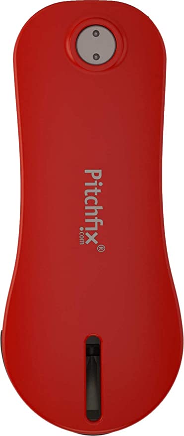 Pitchfix Solo Tin Set Includes Fusion 2.5 Divot Repair Tool with Removable Ball Marker (Red)