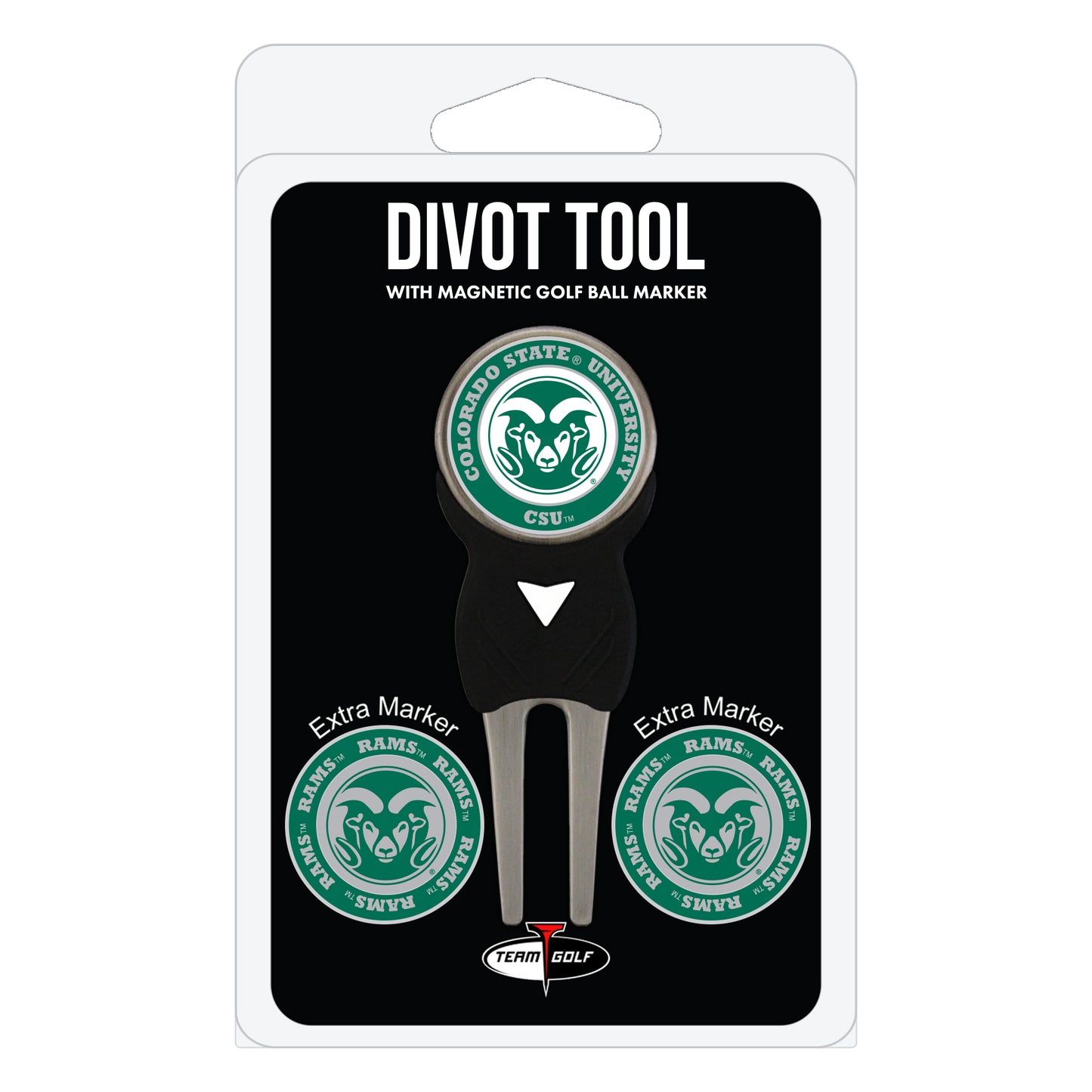 NCAA personalized golf divot tool - colorado state rams