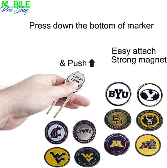 NCAA personalized divot tool - west virginia mountaineers