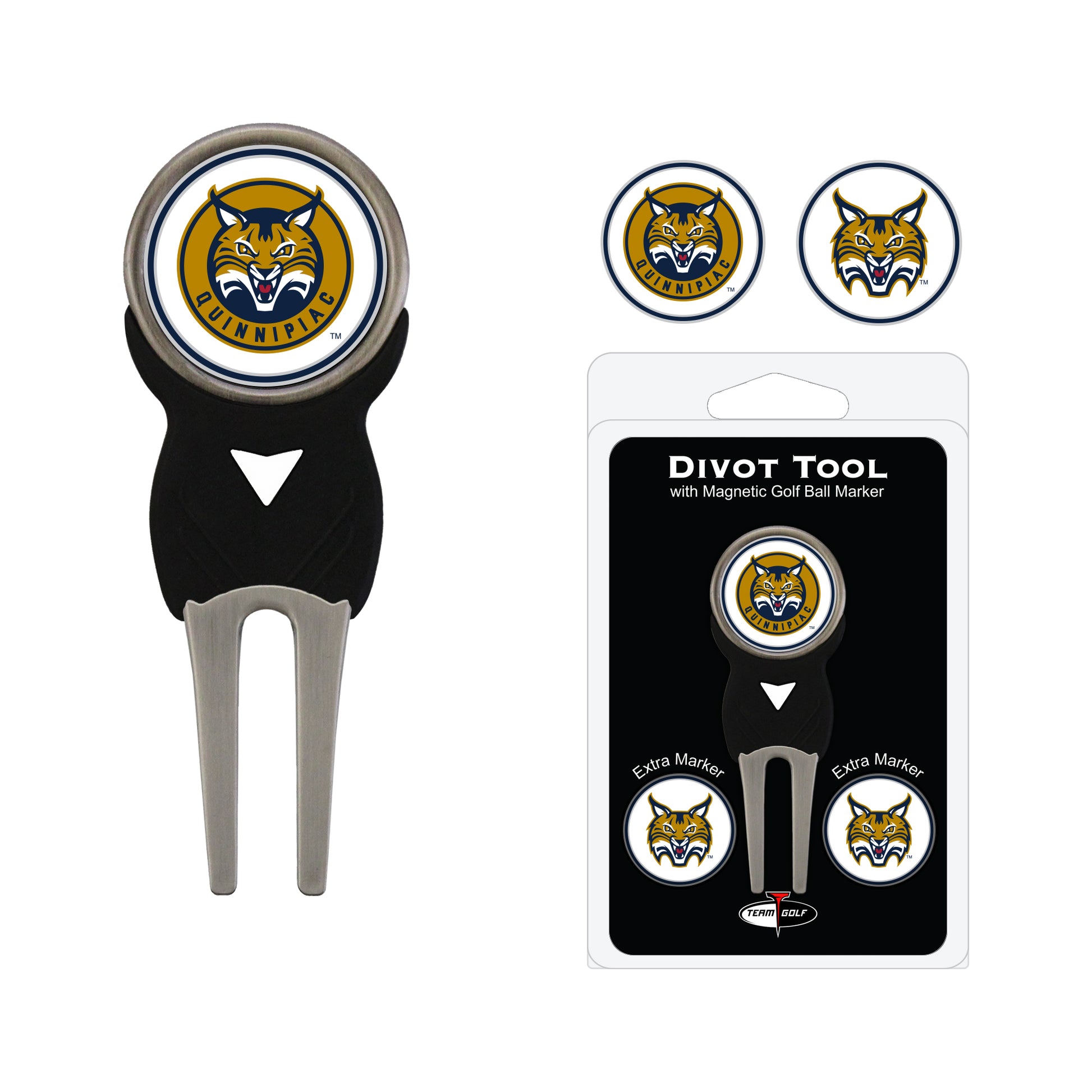NCAA personalized golf divot tool - quinnipiac bobcats