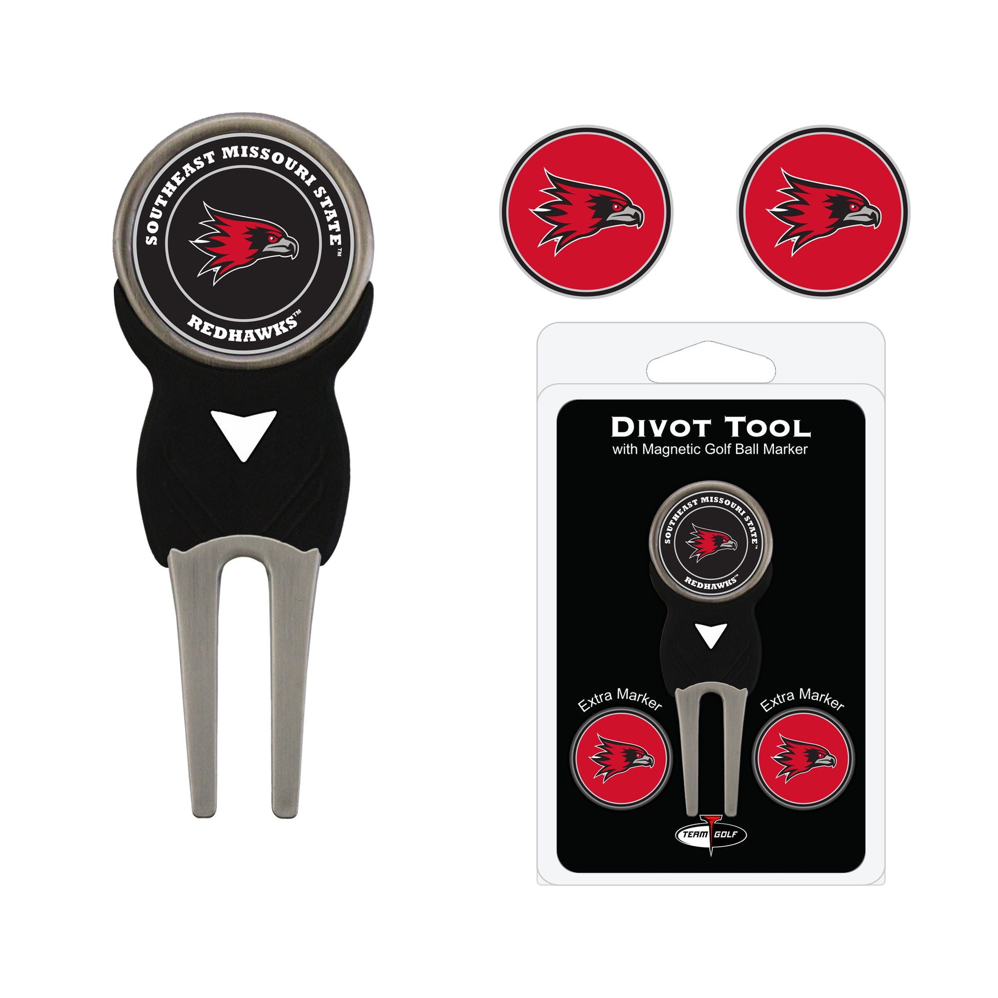 NCAA personalized golf divot tool - se missouri state red hawks