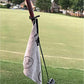 V-Shaped Golf Club Stand and Club Caddy  Made of Highly Durable Zinc Plated Steel (Black)