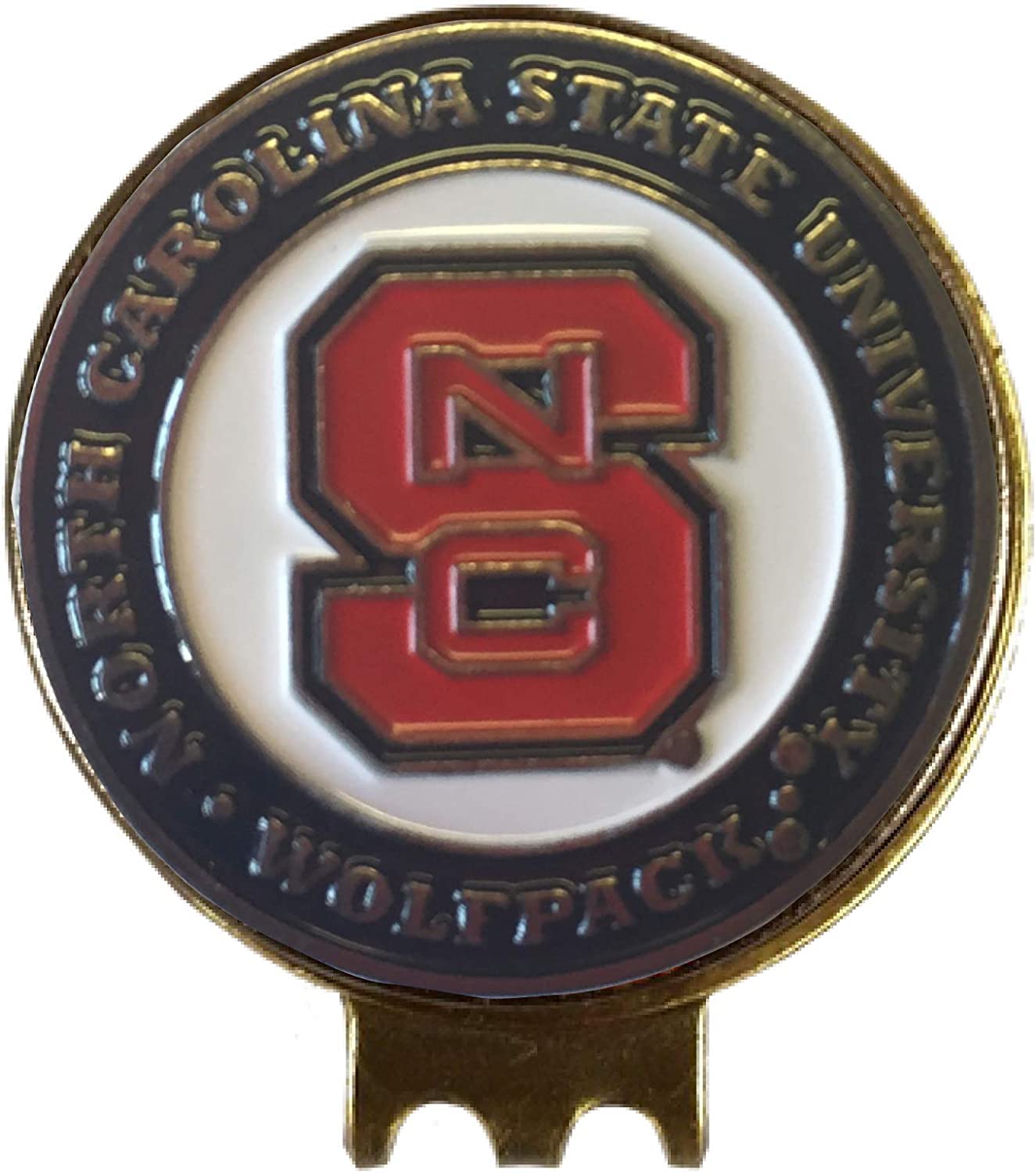 NCAA Golf Hat Clip (NC State Wolfpack)