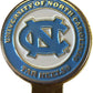 Premium Quality NCAA Golf Ball Marker Hat Clip (North Carolina Tar Heels)
