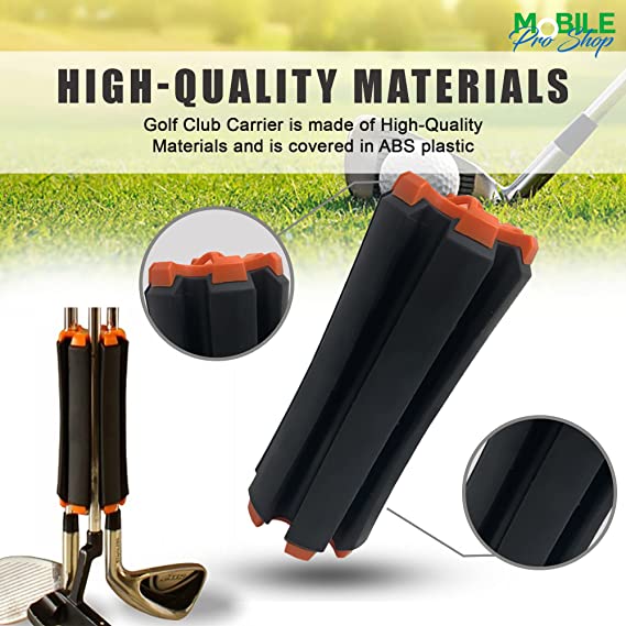 black golf club holder