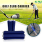 blue golf club holder