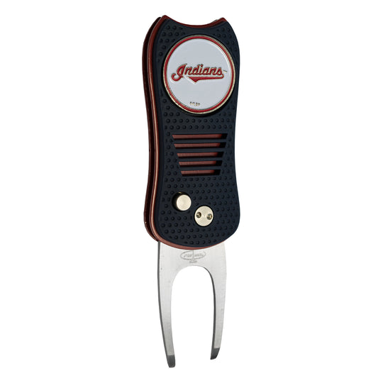 MLB Switchblade Golf Divot Tool - Cleveland Guardians