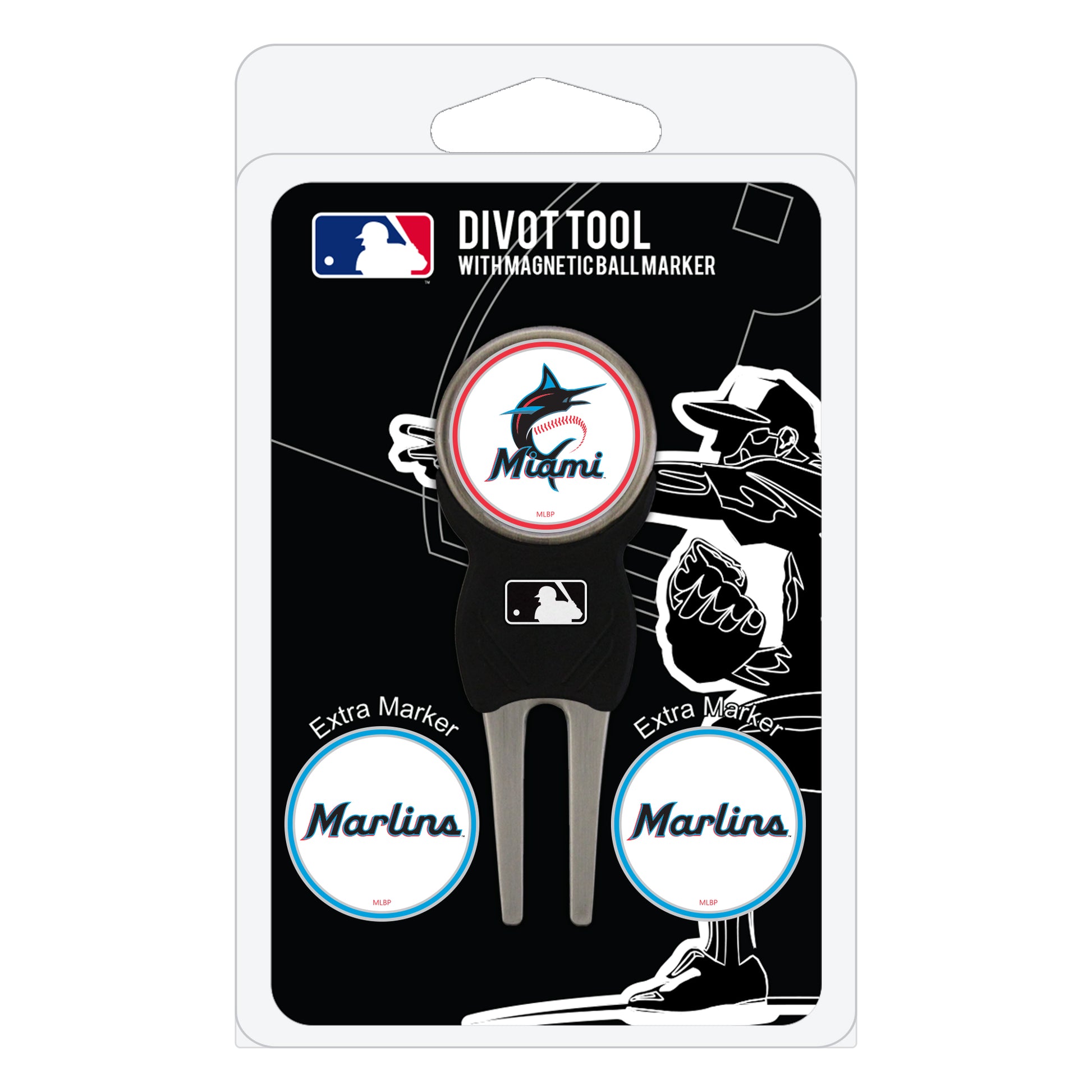 MLB Cool Divot Tool - Miami Marlins