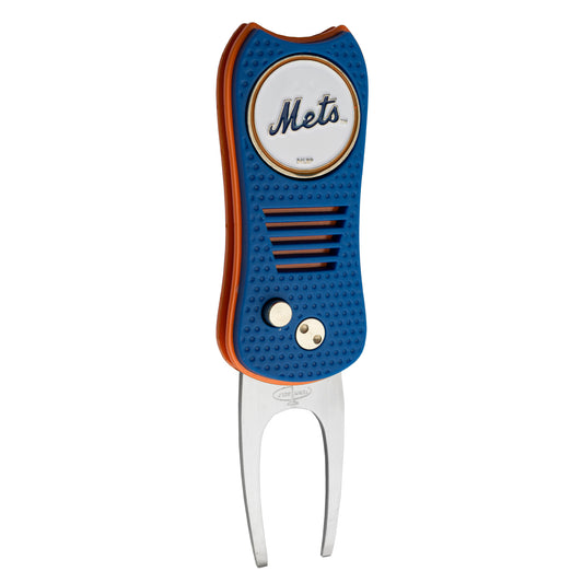 MLB Switchblade Golf Divot Tool - New York Mets