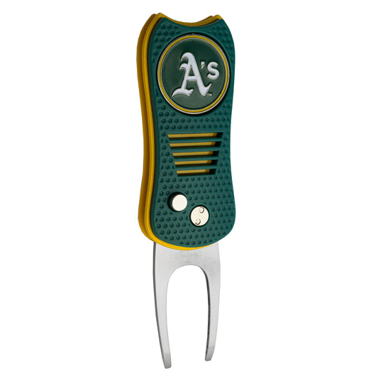 MLB Switchblade Golf Divot Tool - Oakland Athletics