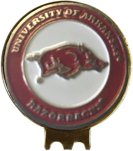 NCAA Golf Hat Clip (Arkansas Razorbacks)