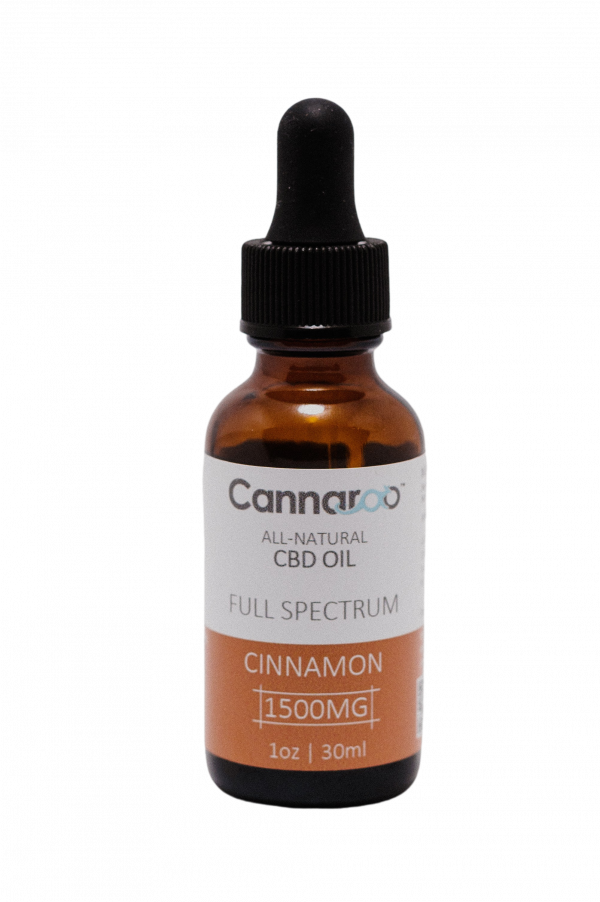 Cannaroo CBD Oil Full Spectrum - Cinnamon