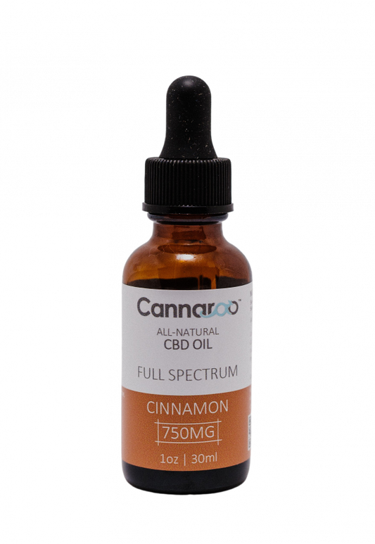 Cannaroo CBD Oil Full Spectrum – Cinnamon