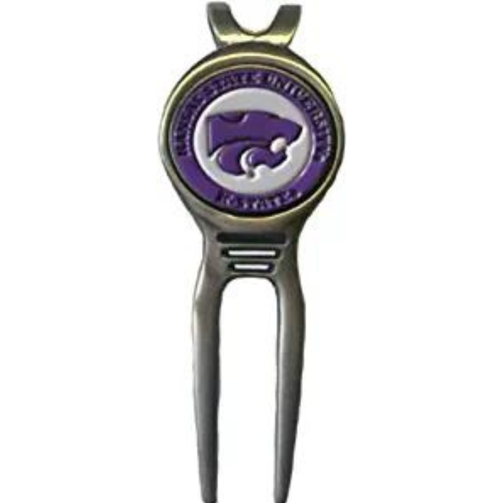 personalized divot tool - kansas state wildcats