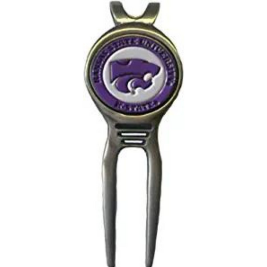 personalized divot tool - kansas state wildcats